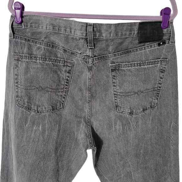 **SOLD** Lucky Brand Men's 363 Vintage Straight Gray Jeans - Picture 6 of 8